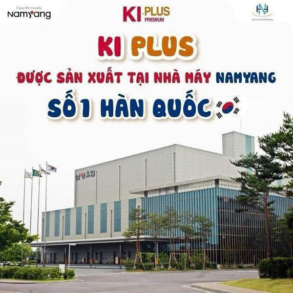 Sữa tăng chiều cao KI Plus nội địa Hàn Quốc lon 750g cho trẻ 1-15 tuổi